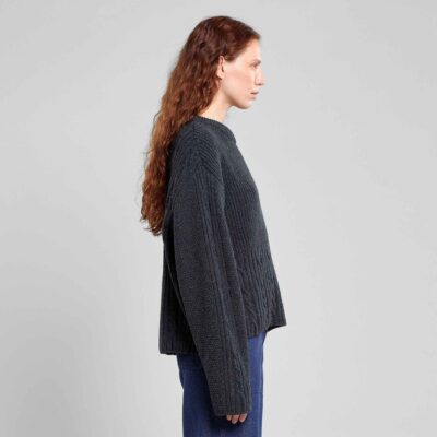 Dam Dedicated Trojor | Sweater Limboda Dark Grey Melange