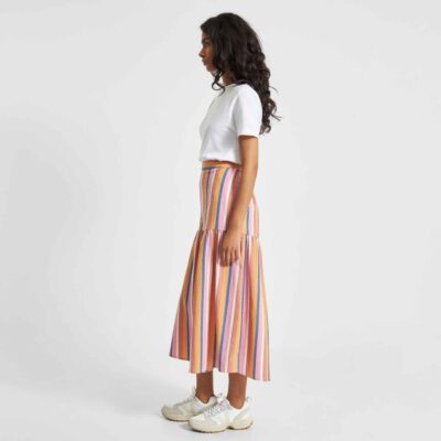 Dam Dedicated Kjolar | Skirt Finnhamn Stripe Multi Color