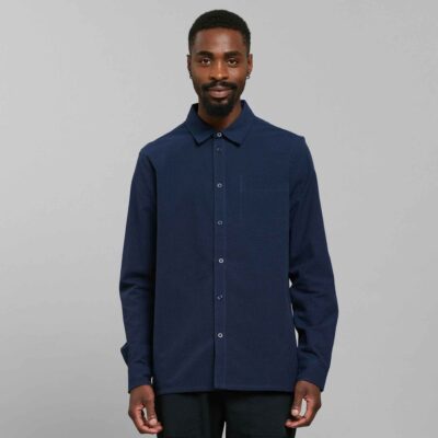 Herr Dedicated Skjortor | Shirt Rute Navy